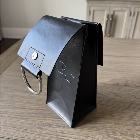 Georgia Tech▪️Leather Wine Holder - Picture 2 of 9